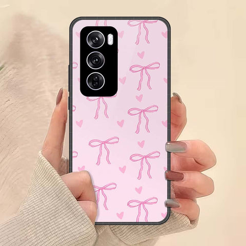 Oppo Reno 12 Pro Cover - ONation Bow Series - HQ Premium Shine Durable Shatterproof Case