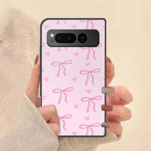 Google Pixel Fold Cover - ONation Bow Series - HQ Premium Shine Durable Shatterproof Case