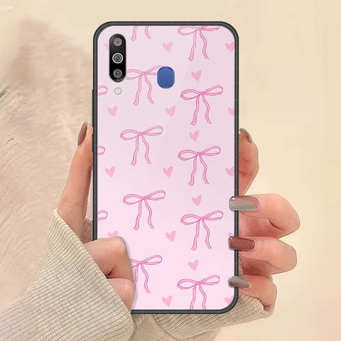 Samsung Galaxy A40s Cover - ONation Bow Series - HQ Premium Shine Durable Shatterproof Case