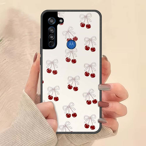 Motorola Moto G8 Cover - ONation Bow Series - HQ Premium Shine Durable Shatterproof Case