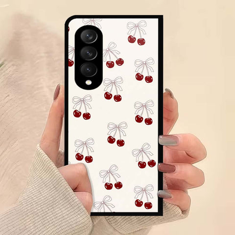 Samsung Galaxy Z Fold 3 5G Cover - ONation Bow Series - HQ Premium Shine Durable Shatterproof Case