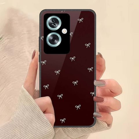 Oppo A2 Cover - ONation Bow Series - HQ Premium Shine Durable Shatterproof Case