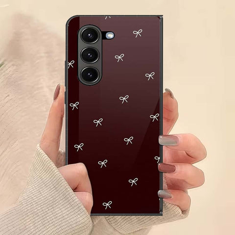 Samsung Galaxy Z Fold 6 5G Cover - ONation Bow Series - HQ Premium Shine Durable Shatterproof Case