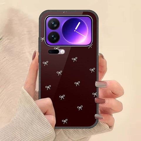 Xiaomi 17 Pro Max Cover - ONation Bow Series - HQ Premium Shine Durable Shatterproof Case