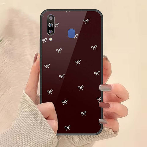 Samsung Galaxy A40s Cover - ONation Bow Series - HQ Premium Shine Durable Shatterproof Case