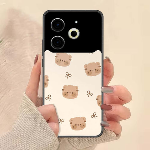 Tecno Pova 6 Neo Cover - ONation Bow Series - HQ Premium Shine Durable Shatterproof Case