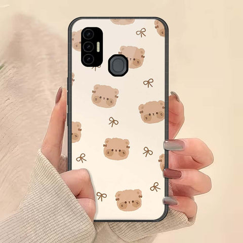 Tecno Spark 7 Cover - ONation Bow Series - HQ Premium Shine Durable Shatterproof Case