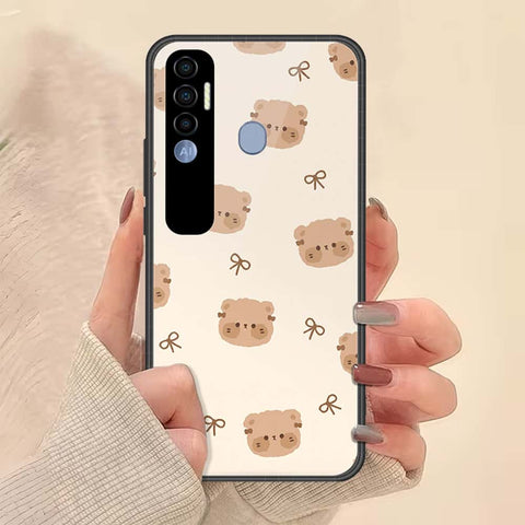 Tecno Spark 7 Pro Cover - ONation Bow Series - HQ Premium Shine Durable Shatterproof Case