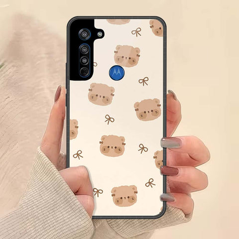 Motorola Moto G8 Cover - ONation Bow Series - HQ Premium Shine Durable Shatterproof Case