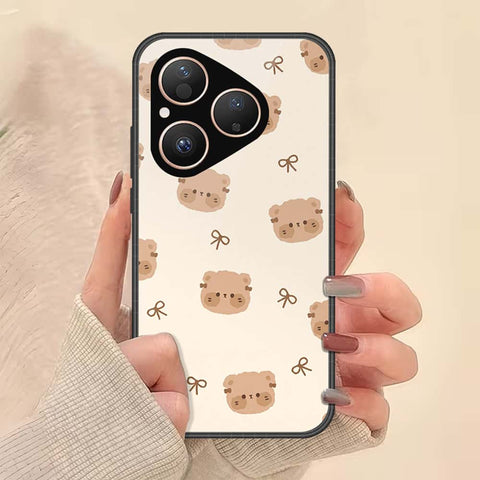 Huawei Pura 80 Cover - ONation Bow Series - HQ Premium Shine Durable Shatterproof Case