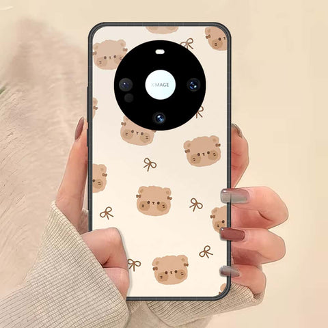 Huawei Mate 60 Cover - ONation Bow Series - HQ Premium Shine Durable Shatterproof Case