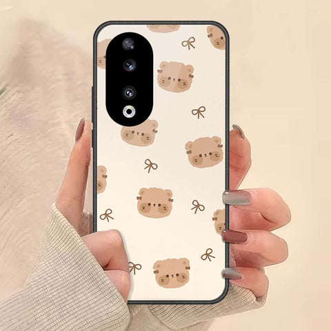 Honor 90 Cover - ONation Bow Series - HQ Premium Shine Durable Shatterproof Case