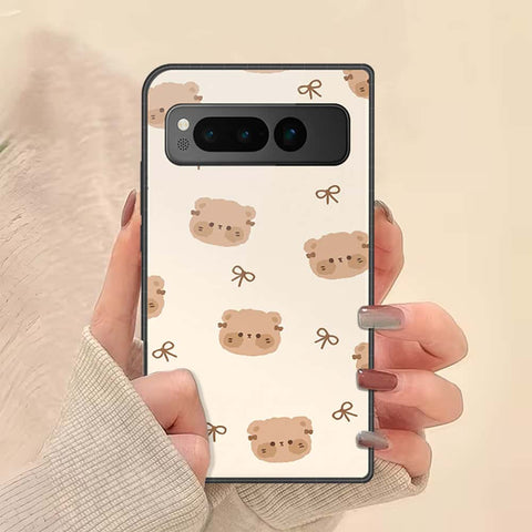 Google Pixel Fold Cover - ONation Bow Series - HQ Premium Shine Durable Shatterproof Case