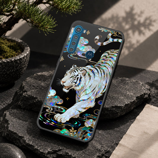 Motorola One Fusion Plus Cover - Pearl Dynasty Series - HQ Premium Shine Durable Shatterproof Case