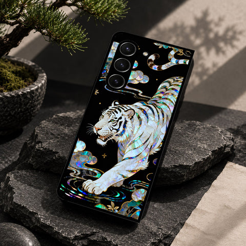 Samsung Galaxy Z Fold 5 5G Cover - Pearl Dynasty Series - HQ Premium Shine Durable Shatterproof Case