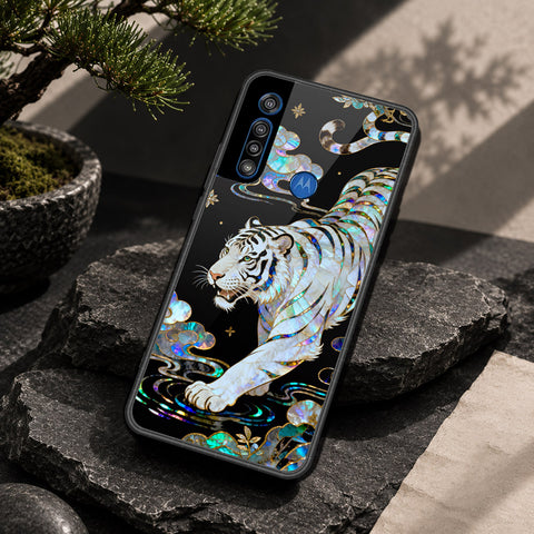 Motorola One Macro Cover - Pearl Dynasty Series - HQ Premium Shine Durable Shatterproof Case