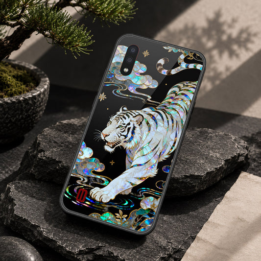 Samsung Galaxy A01 Cover - Pearl Dynasty Series - HQ Premium Shine Durable Shatterproof Case