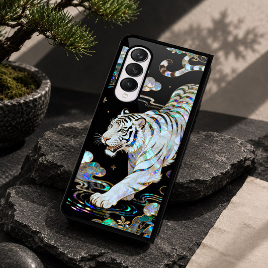 Samsung Galaxy Z Fold 4 5G Cover - Pearl Dynasty Series - HQ Premium Shine Durable Shatterproof Case