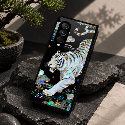 Samsung Galaxy Z Fold 3 5G Cover - Pearl Dynasty Series - HQ Premium Shine Durable Shatterproof Case