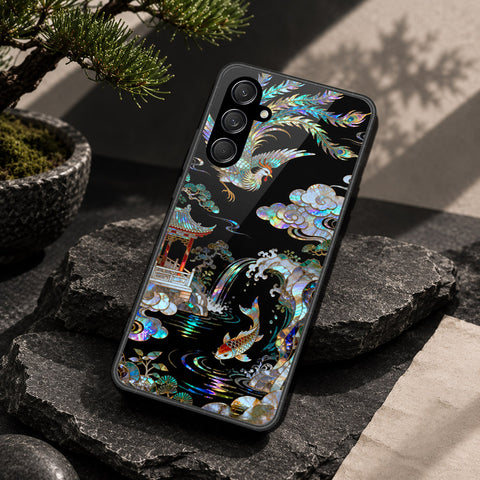 Samsung Galaxy M35 Cover - Pearl Dynasty Series - HQ Premium Shine Durable Shatterproof Case