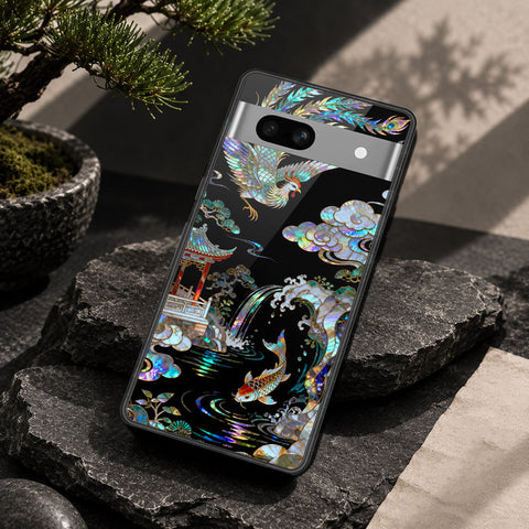 Google Pixel 7a Cover - Pearl Dynasty Series - HQ Premium Shine Durable Shatterproof Case