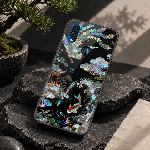 Motorola One Vision Cover - Pearl Dynasty Series - HQ Premium Shine Durable Shatterproof Case
