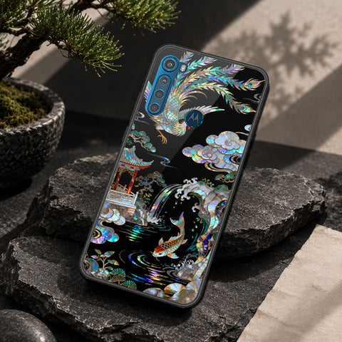 Motorola One Fusion Plus Cover - Pearl Dynasty Series - HQ Premium Shine Durable Shatterproof Case
