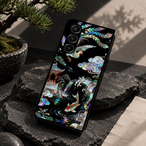 Samsung Galaxy Z Fold 5 5G Cover - Pearl Dynasty Series - HQ Premium Shine Durable Shatterproof Case