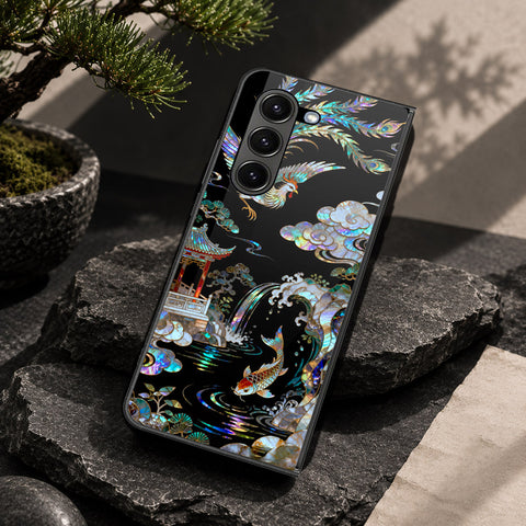 Samsung Galaxy Z Fold 6 5G Cover - Pearl Dynasty Series - HQ Premium Shine Durable Shatterproof Case