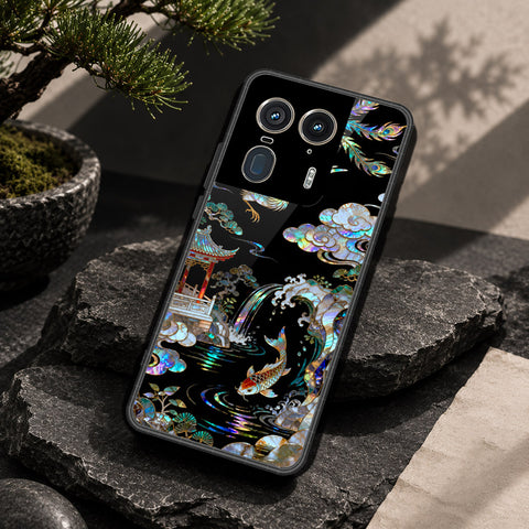 Motorola Edge 50 Ultra Cover - Pearl Dynasty Series - HQ Premium Shine Durable Shatterproof Case