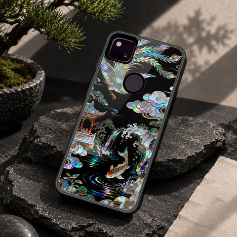 Google Pixel 4a 4G Cover - Pearl Dynasty Series - HQ Premium Shine Durable Shatterproof Case