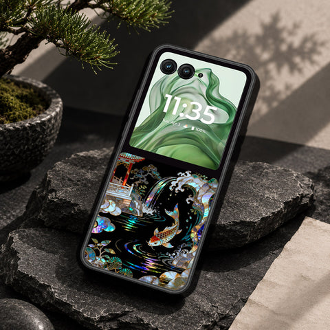 Motorola Razr Plus 2024 Cover - Pearl Dynasty Series - HQ Premium Shine Durable Shatterproof Case