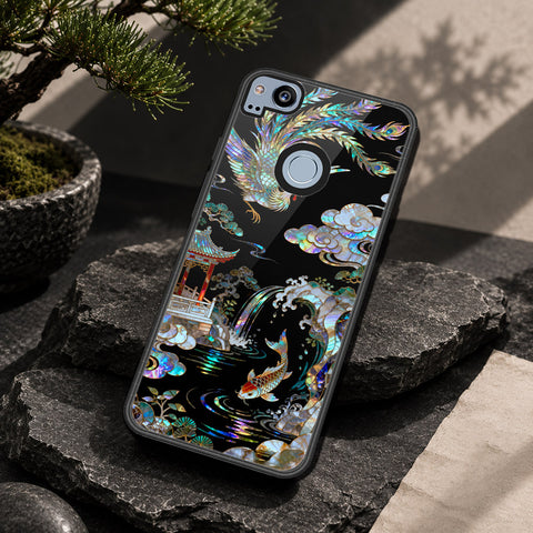 Google Pixel 2 Cover - Pearl Dynasty Series - HQ Premium Shine Durable Shatterproof Case