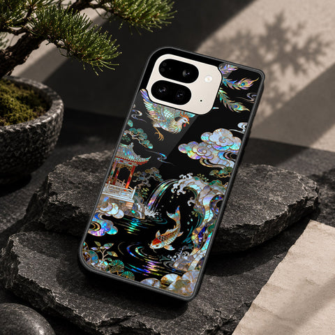 Google Pixel 9 Pro Fold Cover - Pearl Dynasty Series - HQ Premium Shine Durable Shatterproof Case