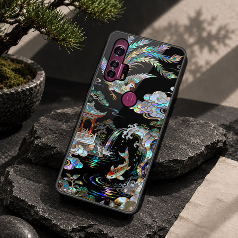 Motorola Edge Plus Cover - Pearl Dynasty Series - HQ Premium Shine Durable Shatterproof Case