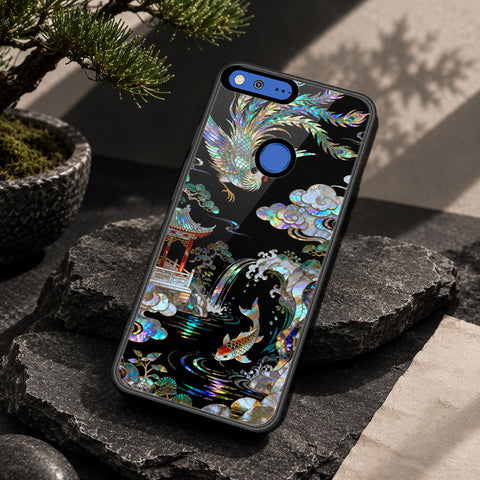 Google Pixel Cover - Pearl Dynasty Series - HQ Premium Shine Durable Shatterproof Case