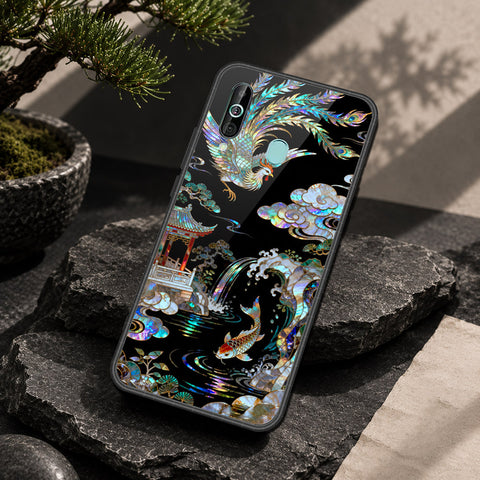 Samsung Galaxy A60 Cover - Pearl Dynasty Series - HQ Premium Shine Durable Shatterproof Case