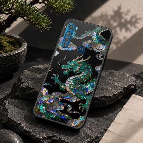 Motorola One Fusion Plus Cover - Pearl Dynasty Series - HQ Premium Shine Durable Shatterproof Case