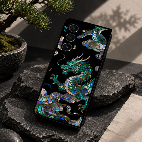 Samsung Galaxy Z Fold 5 5G Cover - Pearl Dynasty Series - HQ Premium Shine Durable Shatterproof Case