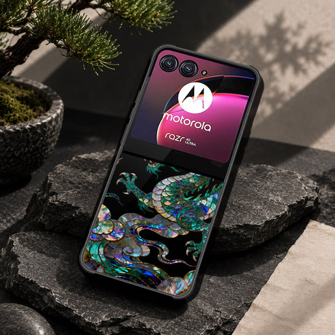 Motorola Razr 40 Ultra Cover - Pearl Dynasty Series - HQ Premium Shine Durable Shatterproof Case