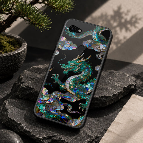 Google Pixel 3a Cover - Pearl Dynasty Series - HQ Premium Shine Durable Shatterproof Case