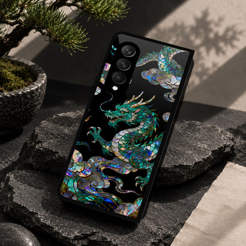 Samsung Galaxy Z Fold 3 5G Cover - Pearl Dynasty Series - HQ Premium Shine Durable Shatterproof Case