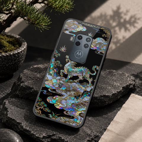 Motorola One Zoom Cover - Pearl Dynasty Series - HQ Premium Shine Durable Shatterproof Case