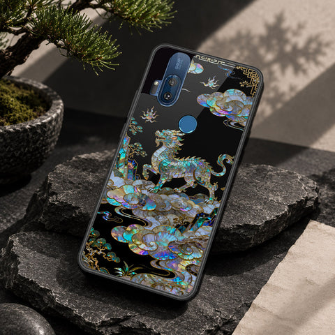 Motorola One Hyper Cover - Pearl Dynasty Series - HQ Premium Shine Durable Shatterproof Case
