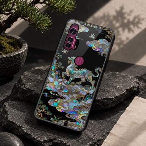 Motorola Edge Plus Cover - Pearl Dynasty Series - HQ Premium Shine Durable Shatterproof Case