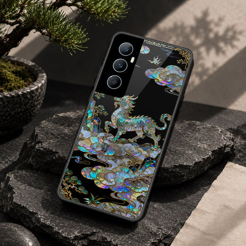 Realme C65 Cover - Pearl Dynasty Series - HQ Premium Shine Durable Shatterproof Case