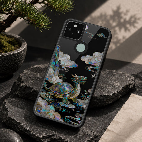 Google Pixel 5 Cover - Pearl Dynasty Series - HQ Premium Shine Durable Shatterproof Case