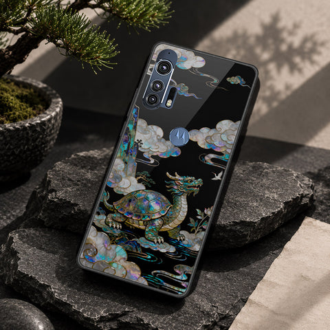 Motorola Edge Plus 2020 Cover - Pearl Dynasty Series - HQ Premium Shine Durable Shatterproof Case
