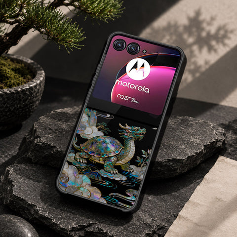 Motorola Razr 40 Ultra Cover - Pearl Dynasty Series - HQ Premium Shine Durable Shatterproof Case