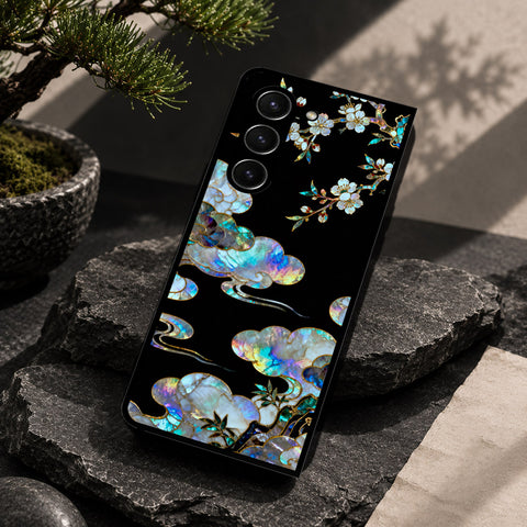 Samsung Galaxy Z Fold 5 5G Cover - Pearl Dynasty Series - HQ Premium Shine Durable Shatterproof Case